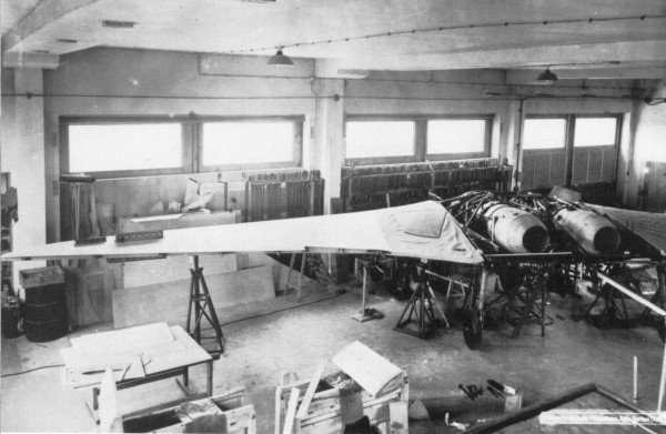 Horten_bireacteur_en_construction