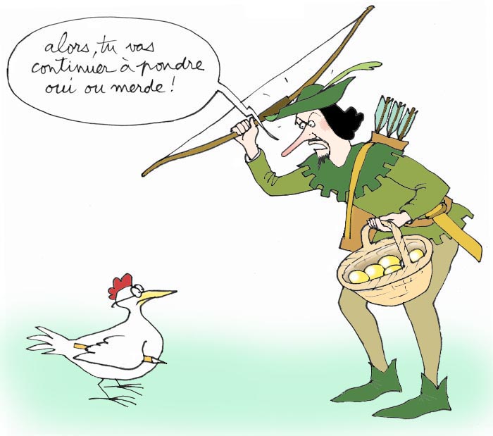 la poule aux oeufs d'or