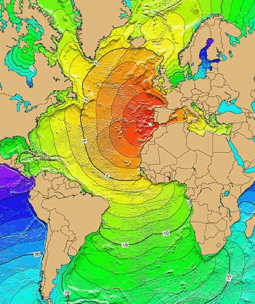 tsunami Lisbonne